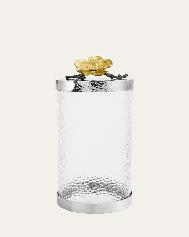 Gold Orchid 11.5" Large Canister